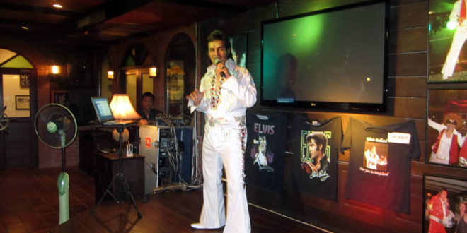 Elvis impersonators in Pattaya